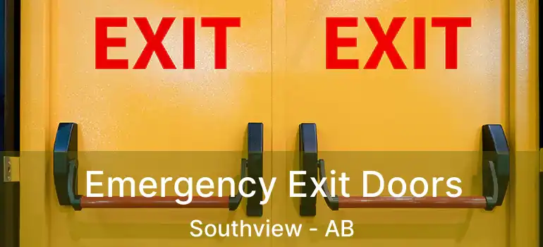  Emergency Exit Doors Southview - AB