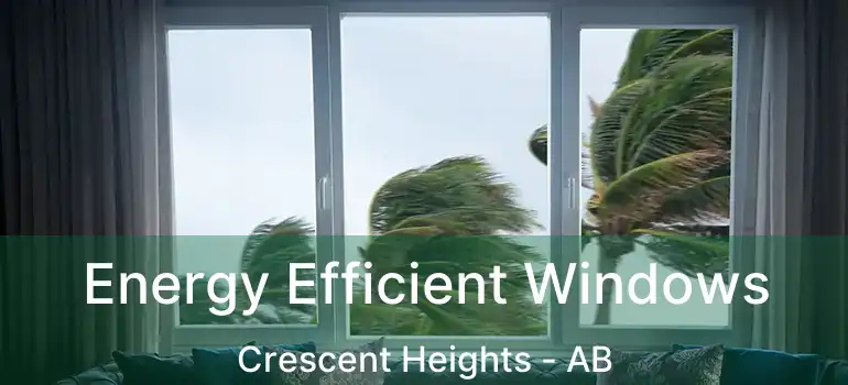  Energy Efficient Windows Crescent Heights - AB