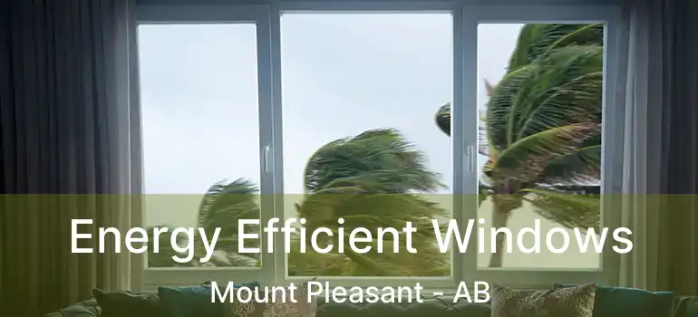  Energy Efficient Windows Mount Pleasant - AB