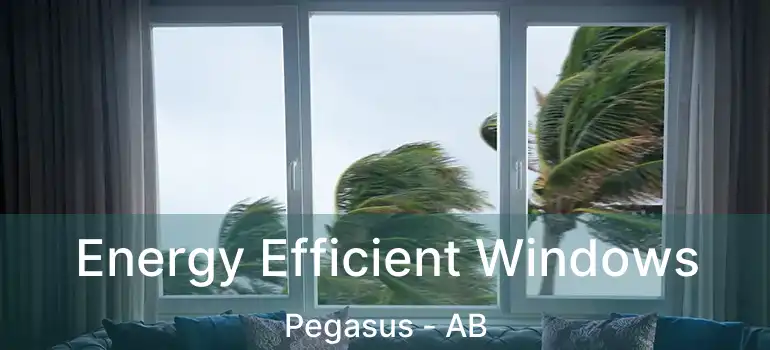  Energy Efficient Windows Pegasus - AB