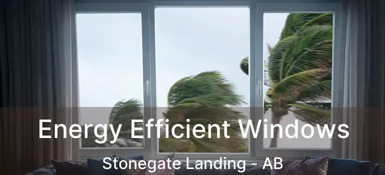  Energy Efficient Windows Stonegate Landing - AB
