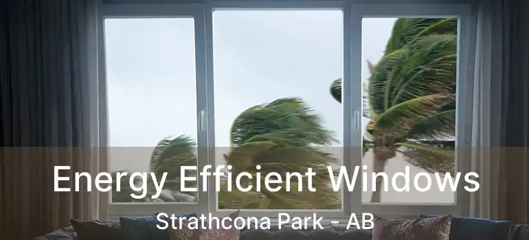  Energy Efficient Windows Strathcona Park - AB