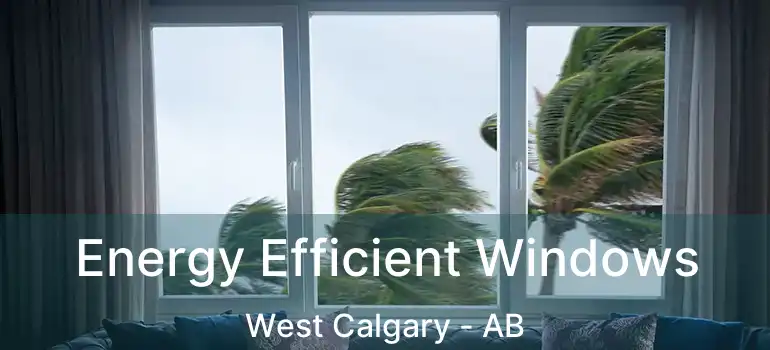  Energy Efficient Windows West Calgary - AB