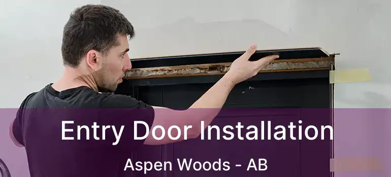  Entry Door Installation Aspen Woods - AB
