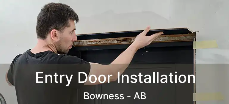  Entry Door Installation Bowness - AB