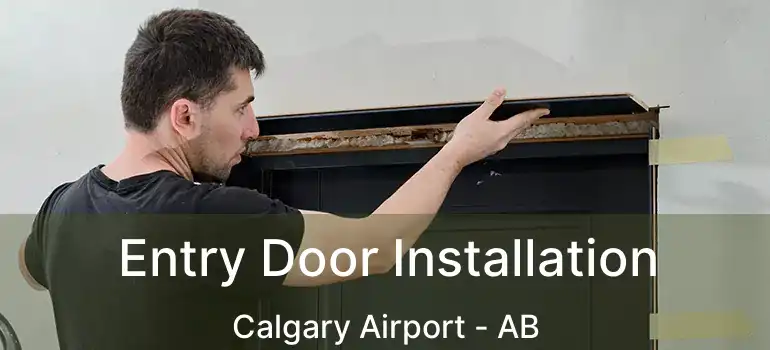  Entry Door Installation Calgary Airport - AB