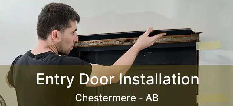  Entry Door Installation Chestermere - AB