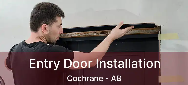  Entry Door Installation Cochrane - AB