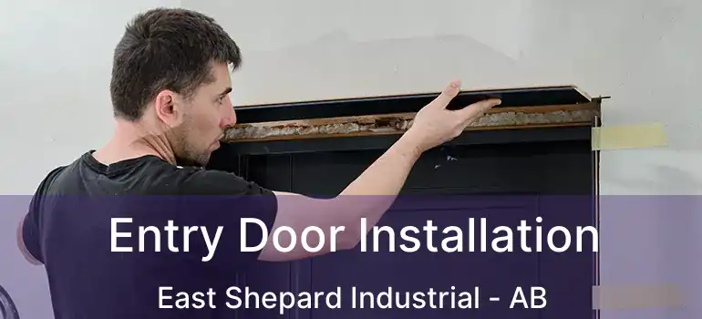  Entry Door Installation East Shepard Industrial - AB