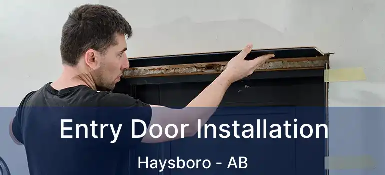  Entry Door Installation Haysboro - AB