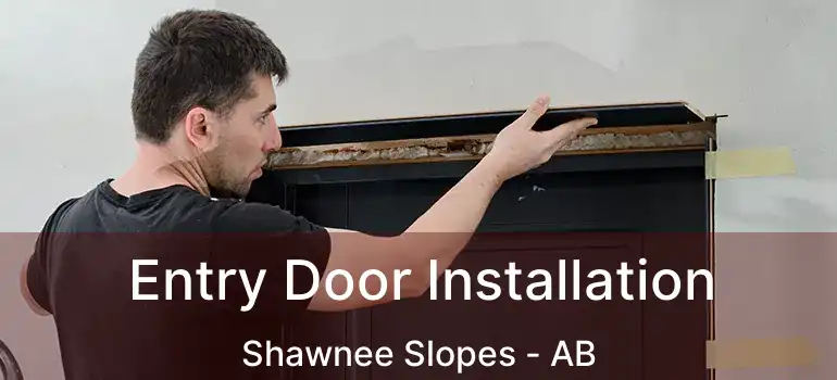  Entry Door Installation Shawnee Slopes - AB