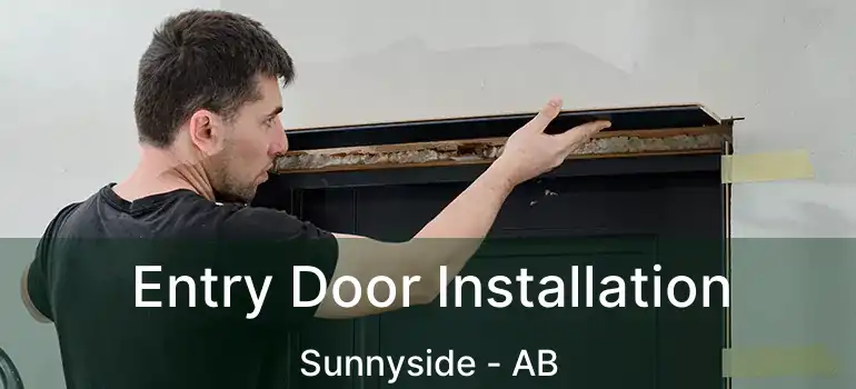  Entry Door Installation Sunnyside - AB
