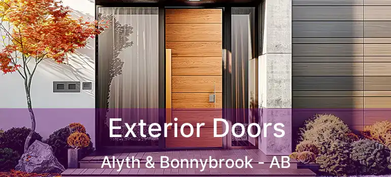  Exterior Doors Alyth & Bonnybrook - AB