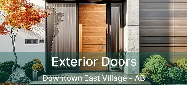  Exterior Doors Downtown East Village - AB