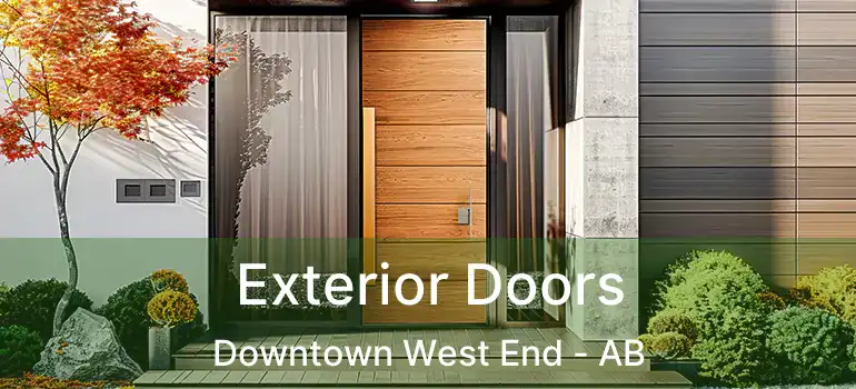  Exterior Doors Downtown West End - AB