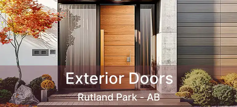  Exterior Doors Rutland Park - AB