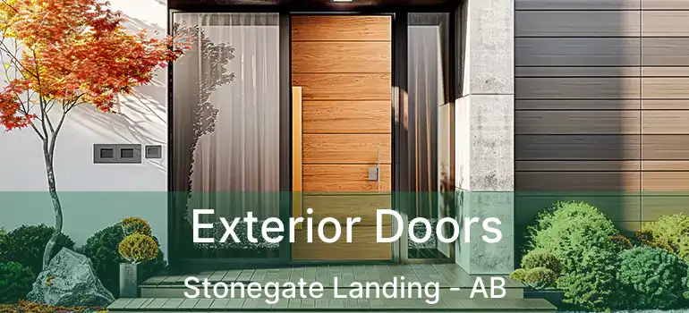  Exterior Doors Stonegate Landing - AB