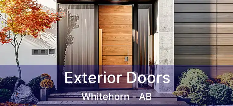  Exterior Doors Whitehorn - AB