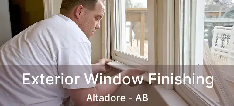  Exterior Window Finishing Altadore - AB