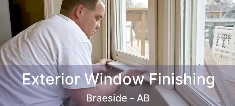  Exterior Window Finishing Braeside - AB