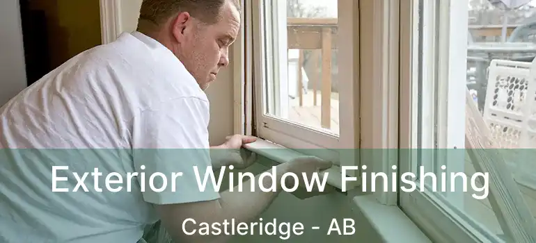  Exterior Window Finishing Castleridge - AB