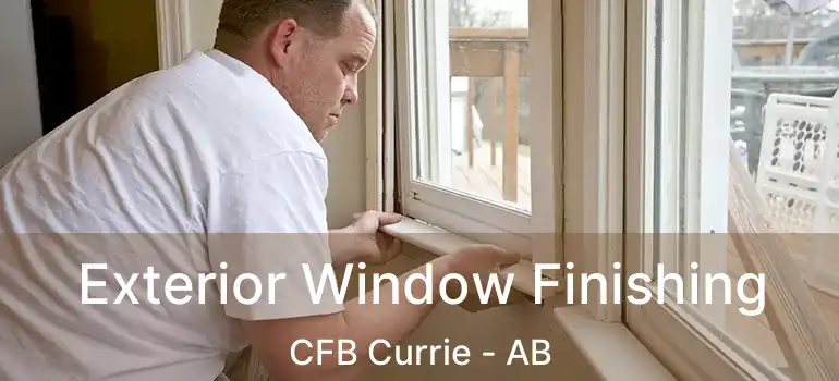  Exterior Window Finishing CFB Currie - AB