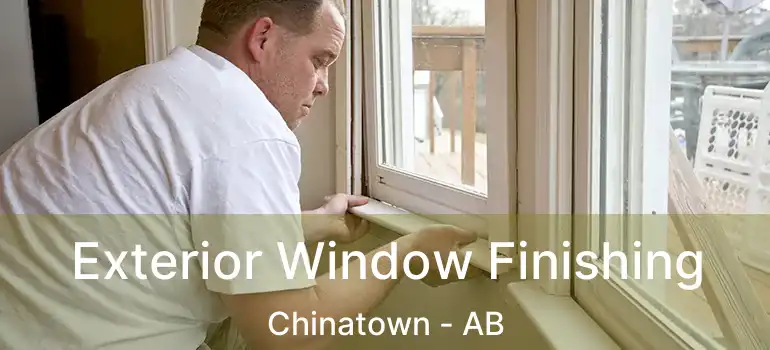  Exterior Window Finishing Chinatown - AB
