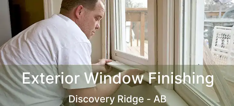  Exterior Window Finishing Discovery Ridge - AB