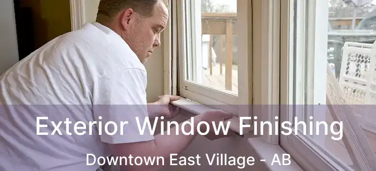  Exterior Window Finishing Downtown East Village - AB