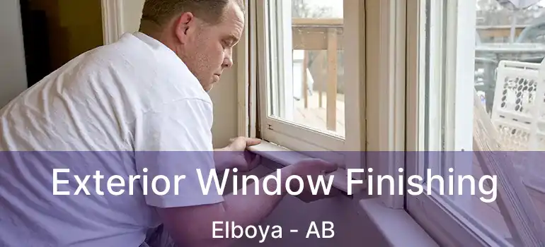  Exterior Window Finishing Elboya - AB