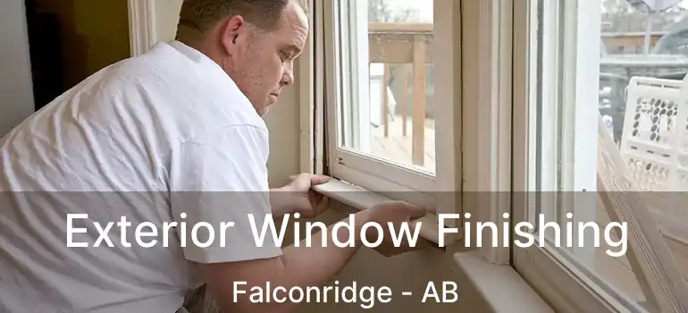  Exterior Window Finishing Falconridge - AB