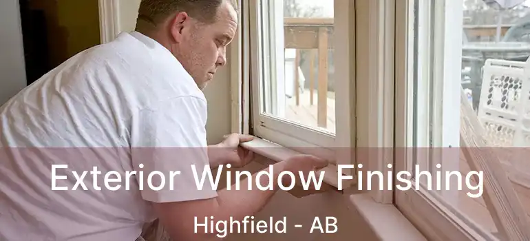  Exterior Window Finishing Highfield - AB