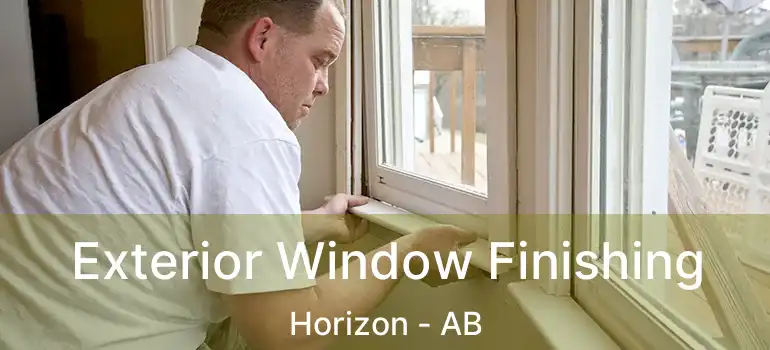  Exterior Window Finishing Horizon - AB