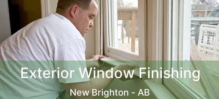  Exterior Window Finishing New Brighton - AB