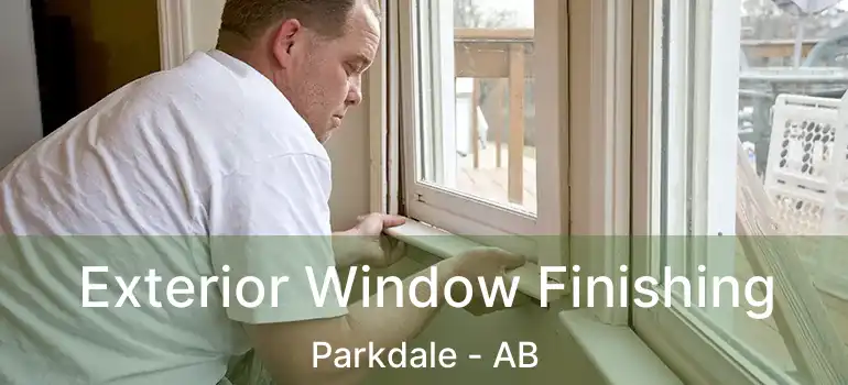  Exterior Window Finishing Parkdale - AB
