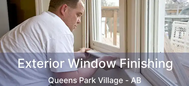  Exterior Window Finishing Queens Park Village - AB