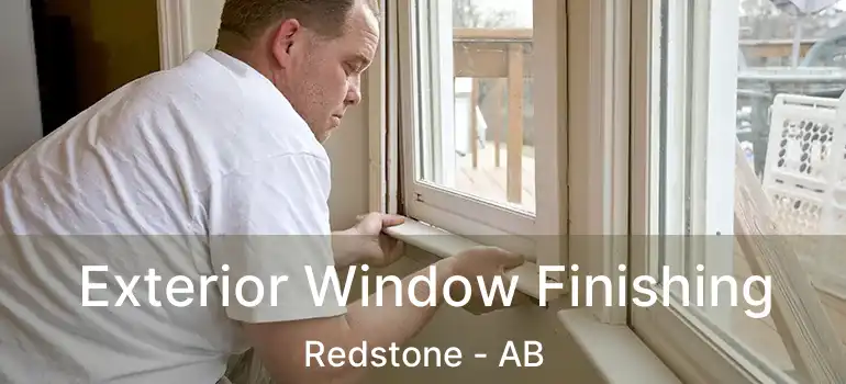  Exterior Window Finishing Redstone - AB