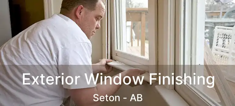  Exterior Window Finishing Seton - AB