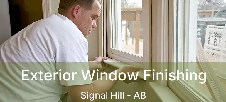  Exterior Window Finishing Signal Hill - AB