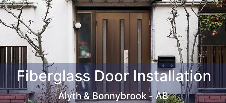  Fiberglass Door Installation Alyth & Bonnybrook - AB