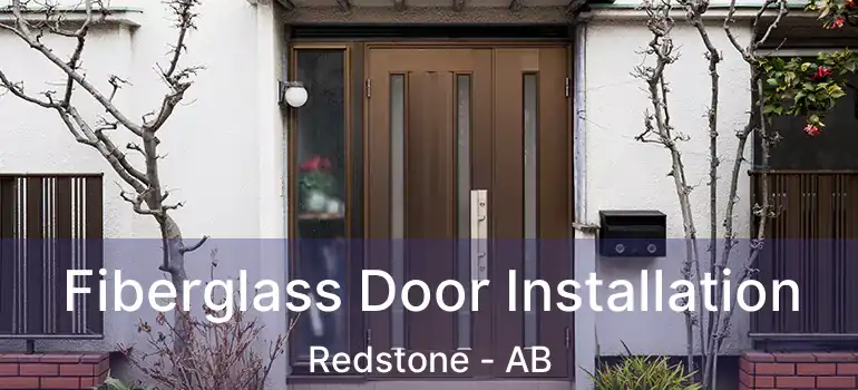  Fiberglass Door Installation Redstone - AB