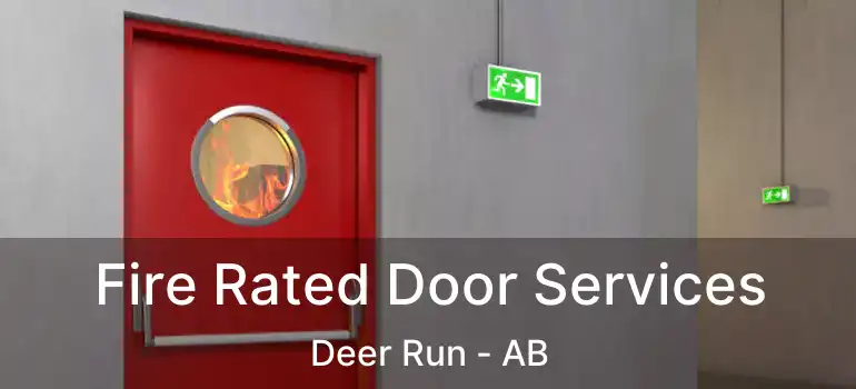  Fire Rated Door Services Deer Run - AB