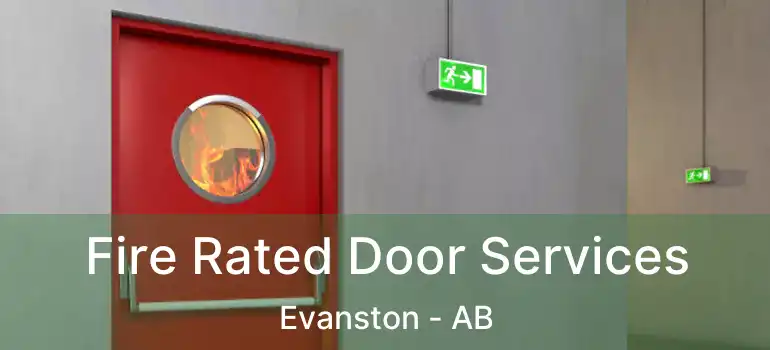  Fire Rated Door Services Evanston - AB