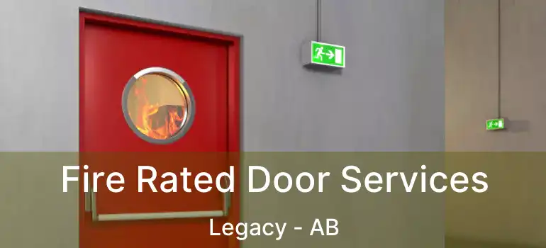  Fire Rated Door Services Legacy - AB