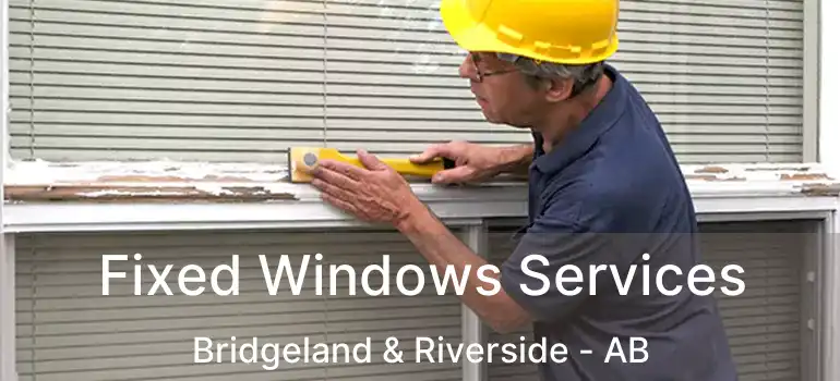  Fixed Windows Services Bridgeland & Riverside - AB