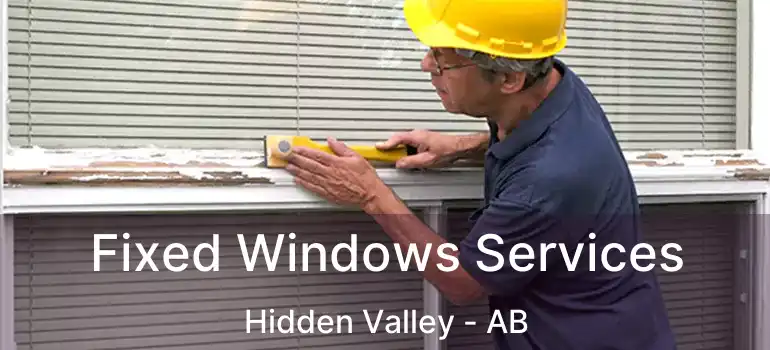  Fixed Windows Services Hidden Valley - AB