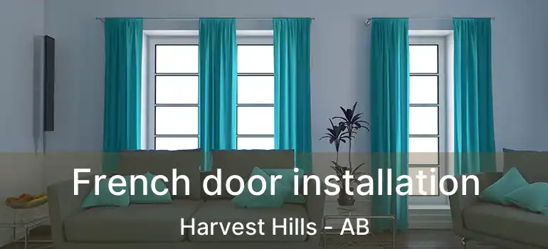  French door installation Harvest Hills - AB