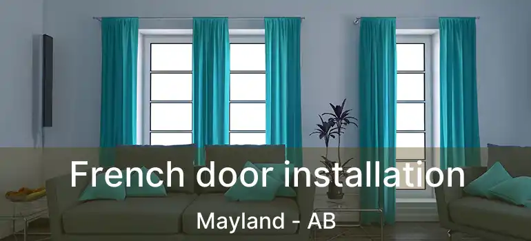  French door installation Mayland - AB