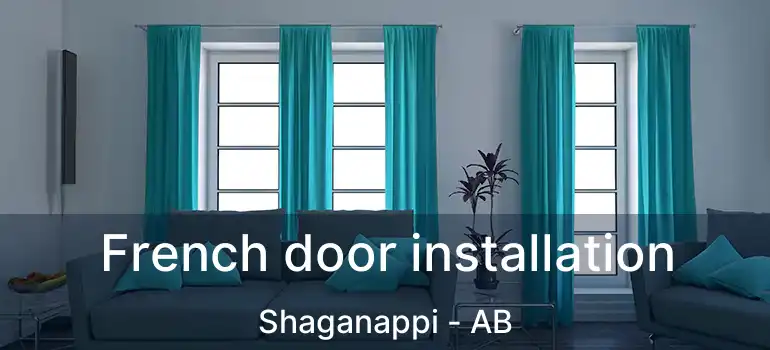  French door installation Shaganappi - AB