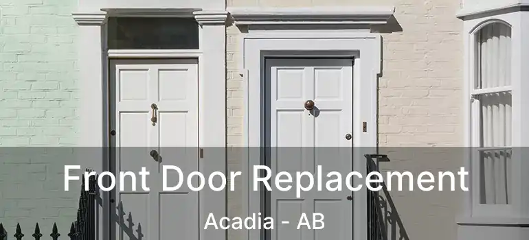  Front Door Replacement Acadia - AB